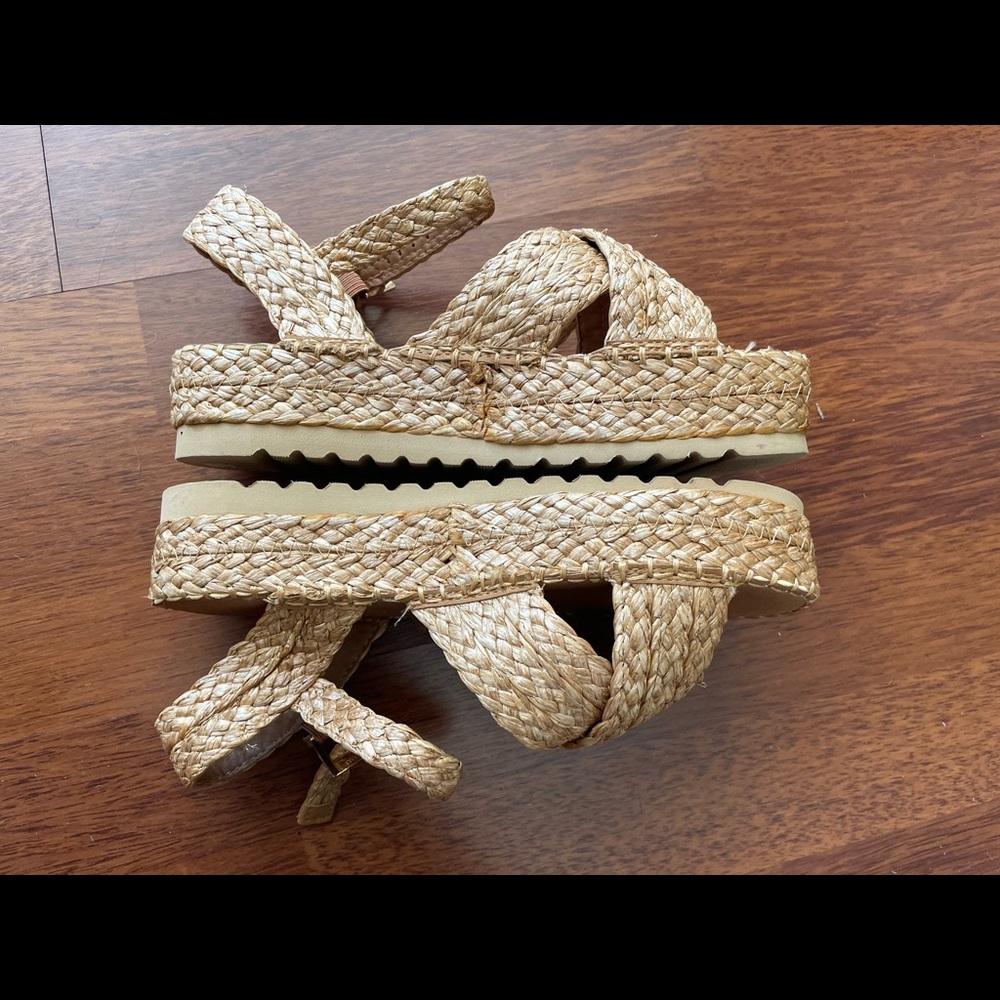🆕Beach Wedge Espadrille by Matisse Summer Sandal 7M New